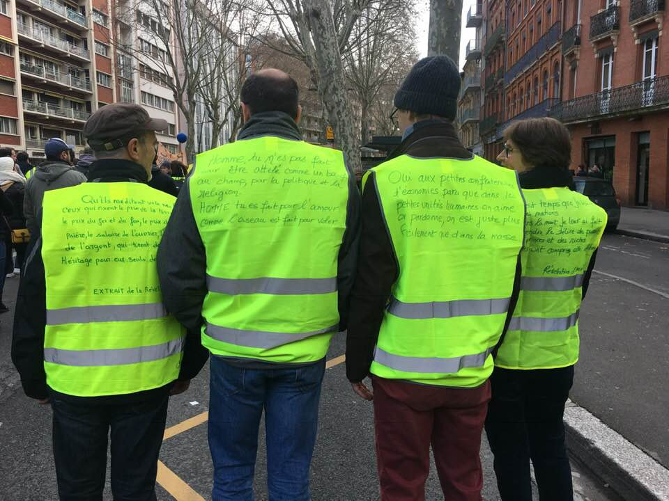 Gilets Jaunes à Toulouse