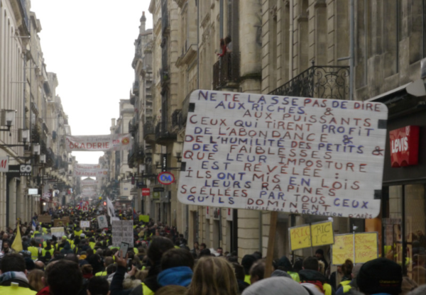 Pèlerins d'Arès Gilets Jaunes Bordeaux(1)