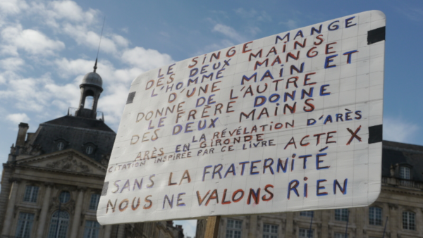 Pèlerins d'Arès Gilets Jaunes Bordeaux(4)