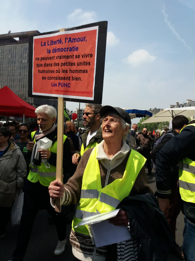 Paris 1er Mai Sœur Marcelline