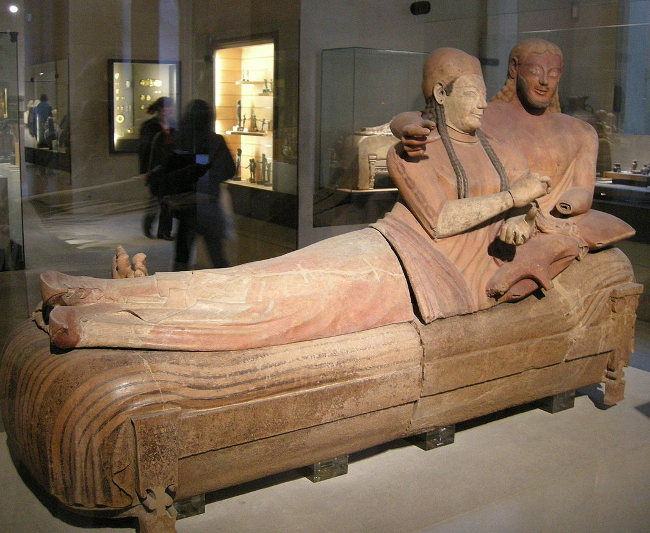 Sarcophage des époux étrusques