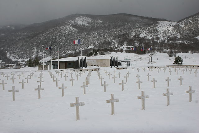 cimetière de Vassieux en Vercors