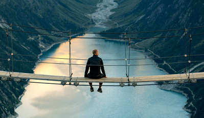 Passerelle fragile