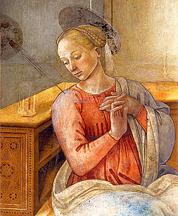 Filippo Lippi : Virgin at Spolète