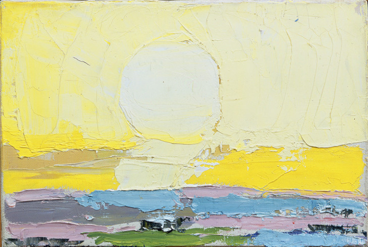 "Le Soleil" par Nicolas de Staël