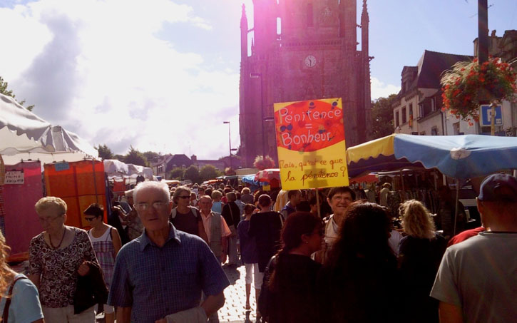 Mission dans une petite ville bretonne, juillet 2010