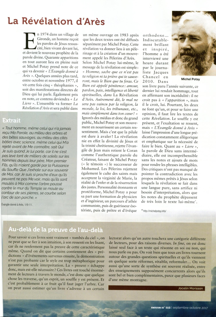 "Nexus" n°112 p.107