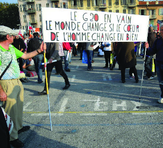 Manif G20 Nice 2011