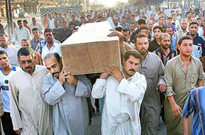 funeral in Baghdad