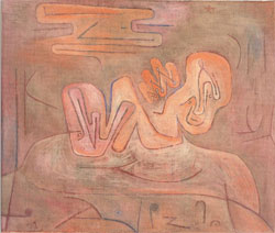 the catastrophe of the sphinx (Paul Klee)