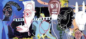 As well as the penitent dismisses identifiable evil, he dismisses evil's masks and catalysts. notably fear of the world.(© Estate of Jean-Michel Basquiat Licensed by Artestar, New York, © 2023 The Andy Warhol Foundation for the Visual Arts, Inc. / Licensed by ADAGP, Paris Crédit photographique&nbsp;: Courtesy Nicola Erni Collection, © Reto Pedrini Photography)