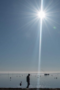 Sun above Arès,snaps by Christine M.-J., November 2020 