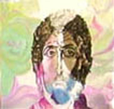 An icon with some likeness to Jesus when he appearedin Arès (France) from January 15 to April 13, 1974. 