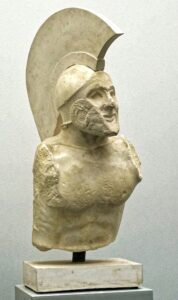 At Thermopylae Leonidas and 300 of his people stopthe biggest army of the then mightiest empire: Persia under Xerves 1st. I and 300 Arès Pilgrims will defeat the mightiest empire of this time: sin deep down man and Evil to which it contributes. (Source : Pimpinellus, Wikimedia)