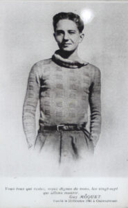 Carrière des Fusillés, photo of Guy Môquet, Fr-44 Châteaubriant (Photo&nbsp;: Llann Wé, Wikimedia)