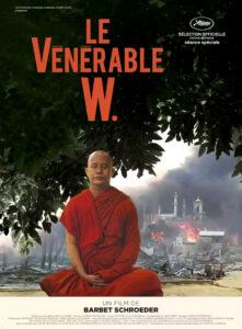Le Vénérable W, French-Swiss documentary by Barbet Schroeder consacré au moine Wirathu (© Les Films du Losange, 2017)