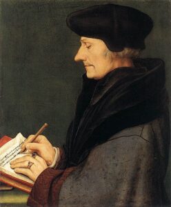 Érasme (1469-1536) (© Web Gallery of Art, created by Emil Krén and Daniel Marx, Wikimedia)