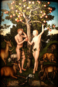A famous painting by Cranach (1472–1553(Crédit&nbsp;: Yelkrokoyade, Wikimedia)