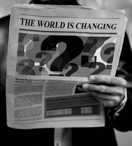 The world is backward; it has to change