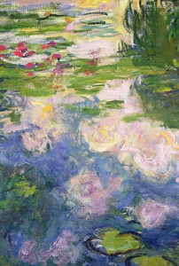 Claude Monet, Le Bassin aux nénuphars, vers 1897 (Wikimedia)