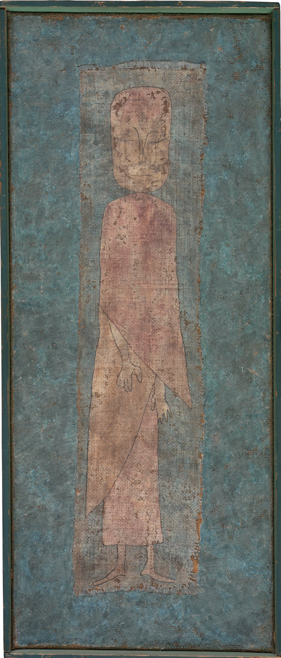 Paul Klee, Büsser (Pénitent), 1935. J'ai rebaptisé cette œuvre cendrée, aérienne, "Âme".