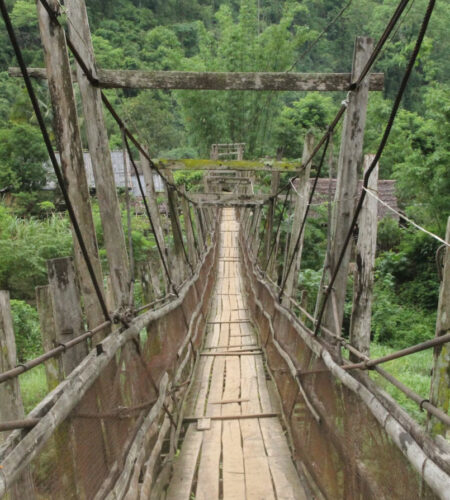 From the monkey bridge to the footbridge