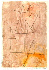 Paul Klee, Kampft mit sich selber, Kunstmuseum Bern, (Public domain)